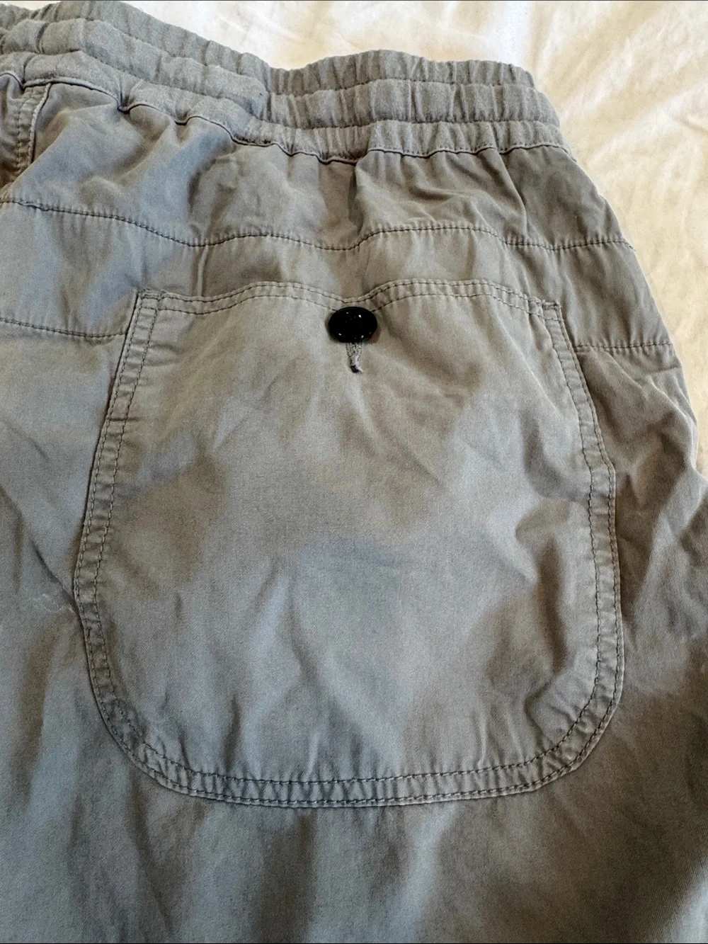 J. Crew Men's Gray Drawcord Athletic Shorts